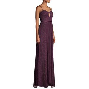 Jill Jill Stuart Eliza Lace Slip Gown Purple Womens Size 8